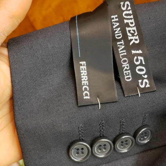 FERRICCI PREMIUM SHAWL  COLLAR LAPEL JACKET SZ 44S - Picture 6 of 8